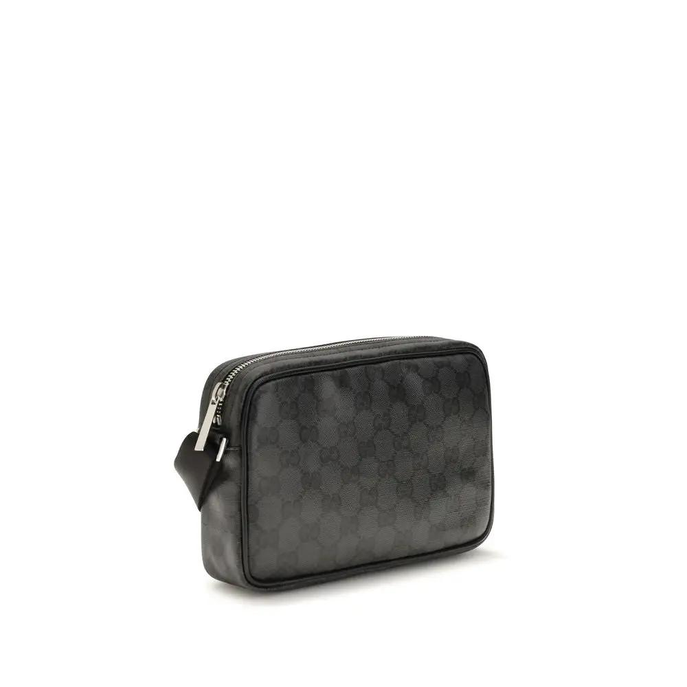 Gucci Black Fabric Shoulder Bag