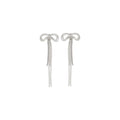 Boucles d'oreilles Autoportrait en laiton argenté