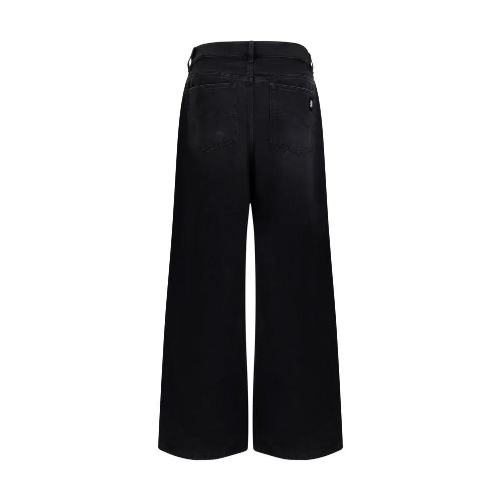 Amiri Black Cotton Jeans Denim