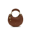 Sac bandoulière Chloé Bos Taurus en cuir de veau marron