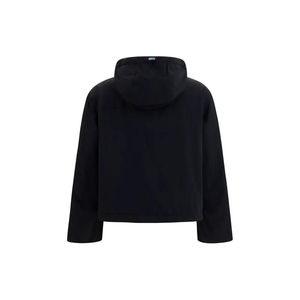 Herno Black Polyamide Shell Jacket