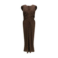 Robe décontractée Marni en soie marron
