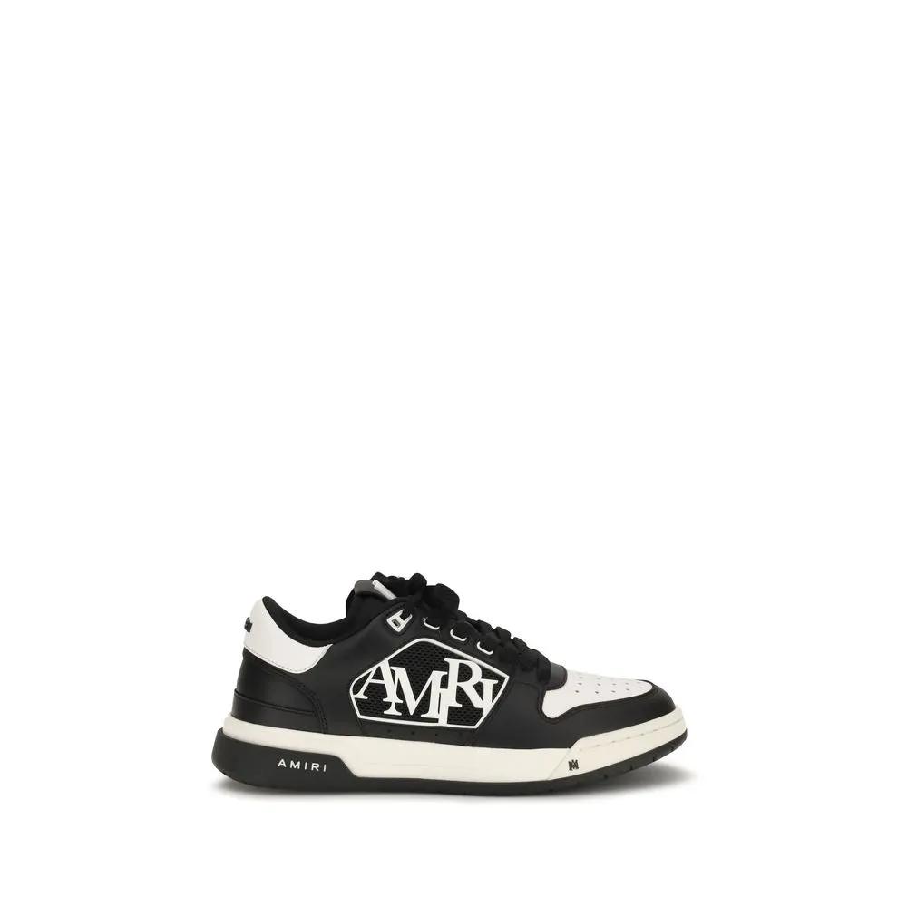 Baskets basses Amiri Bos Taurus en cuir de veau noir
