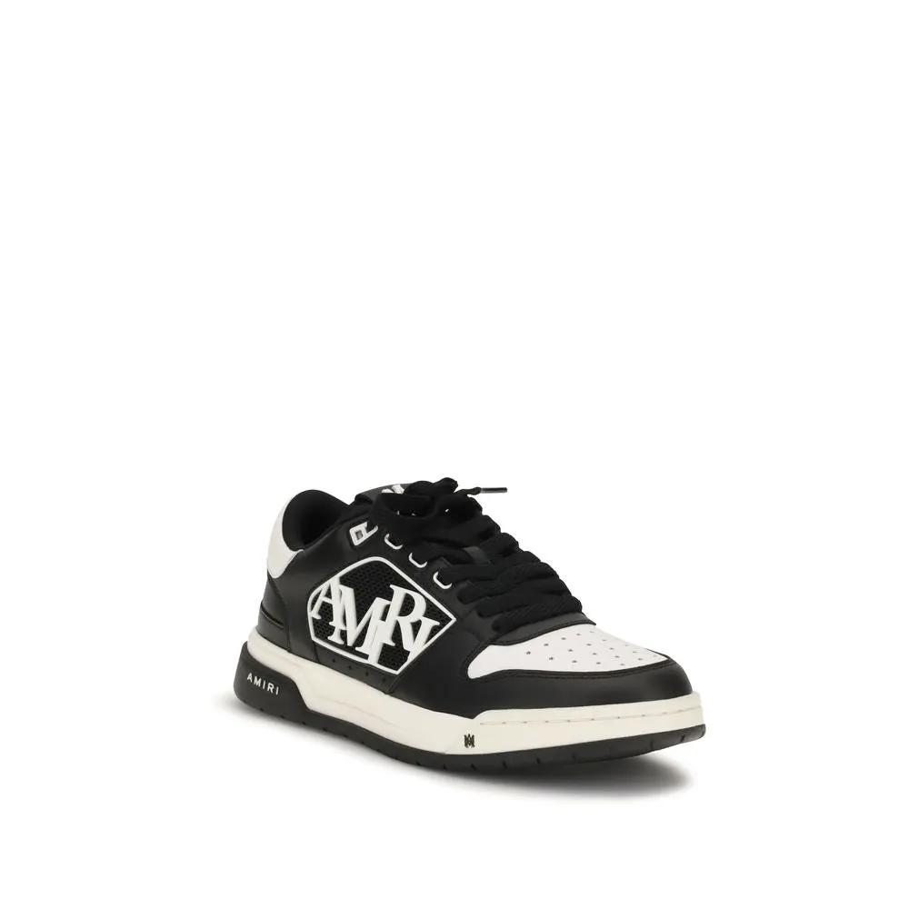 Baskets basses Amiri Bos Taurus en cuir de veau noir