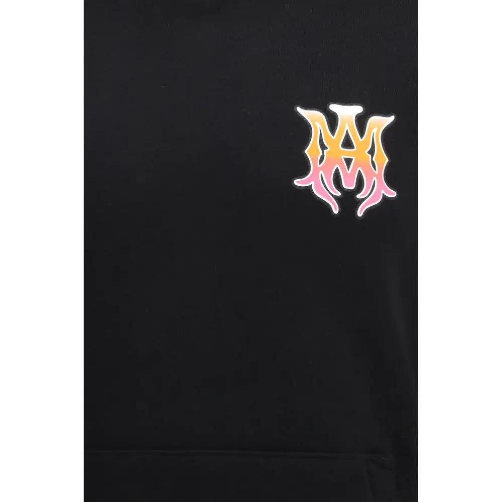 Sweat-shirt en coton noir Amiri