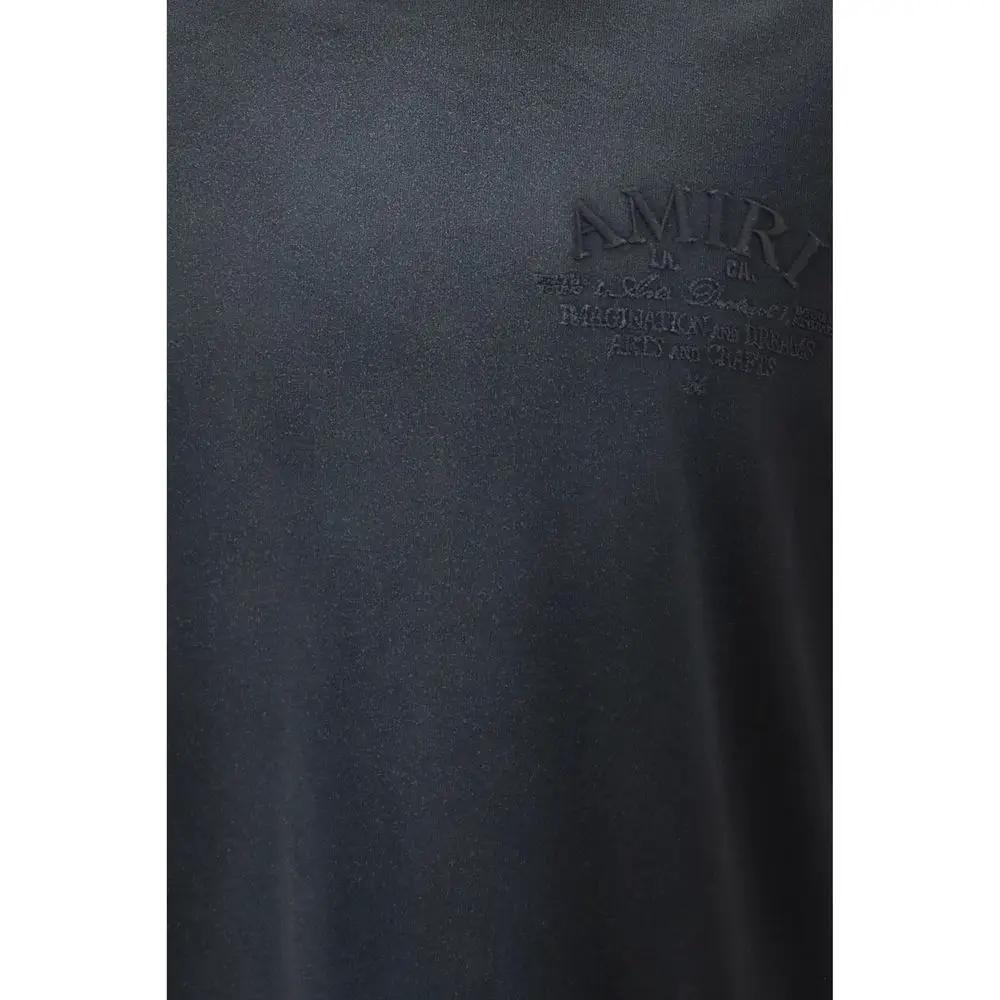 Amiri Black Cotton T-Shirt