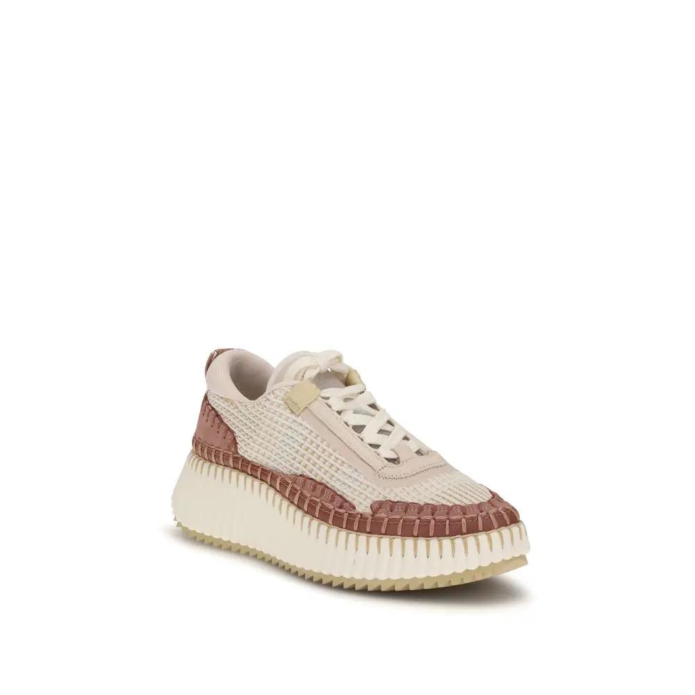Baskets Chunky en Nylon Beige Chloé
