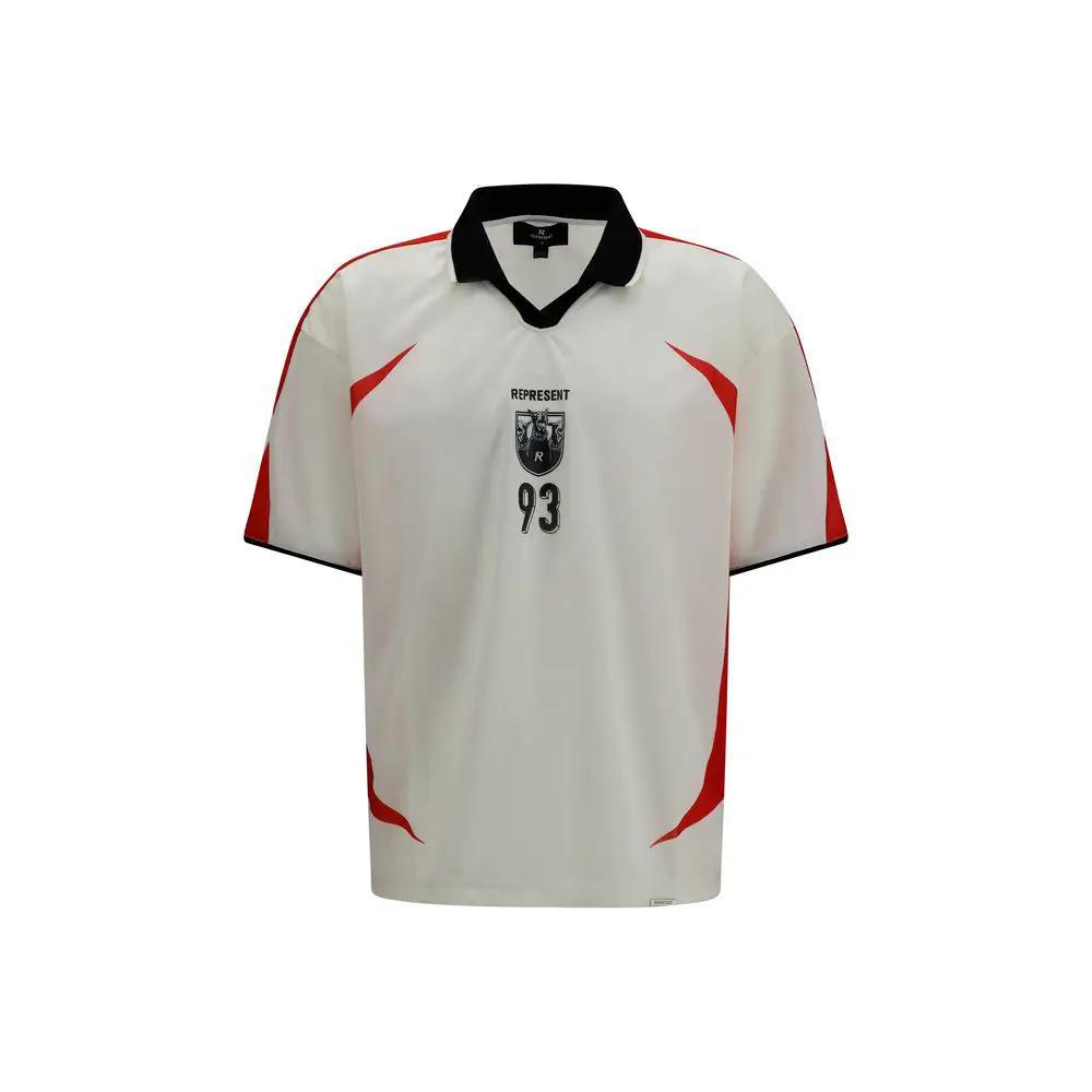 Represent White Polyester T-Shirt
