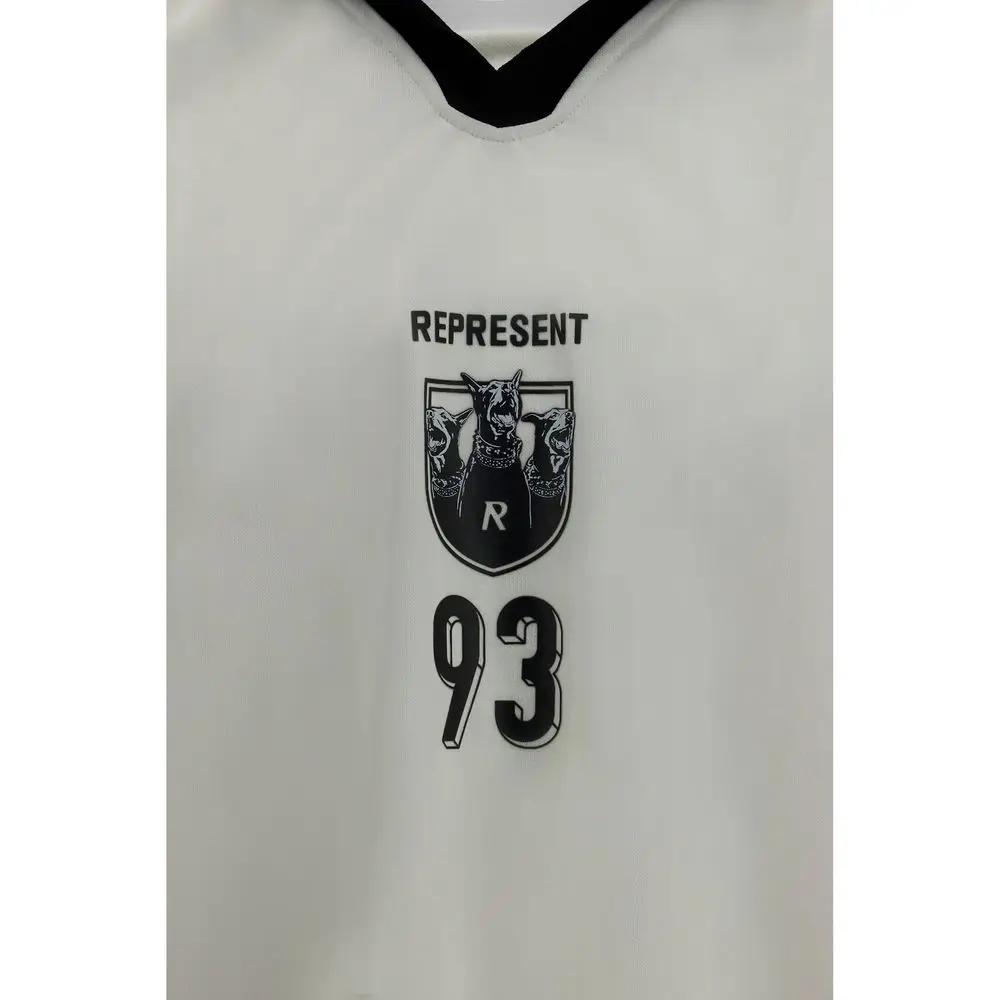 Represent White Polyester T-Shirt