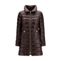 Herno Brown Polyamide Full-Length Jacket