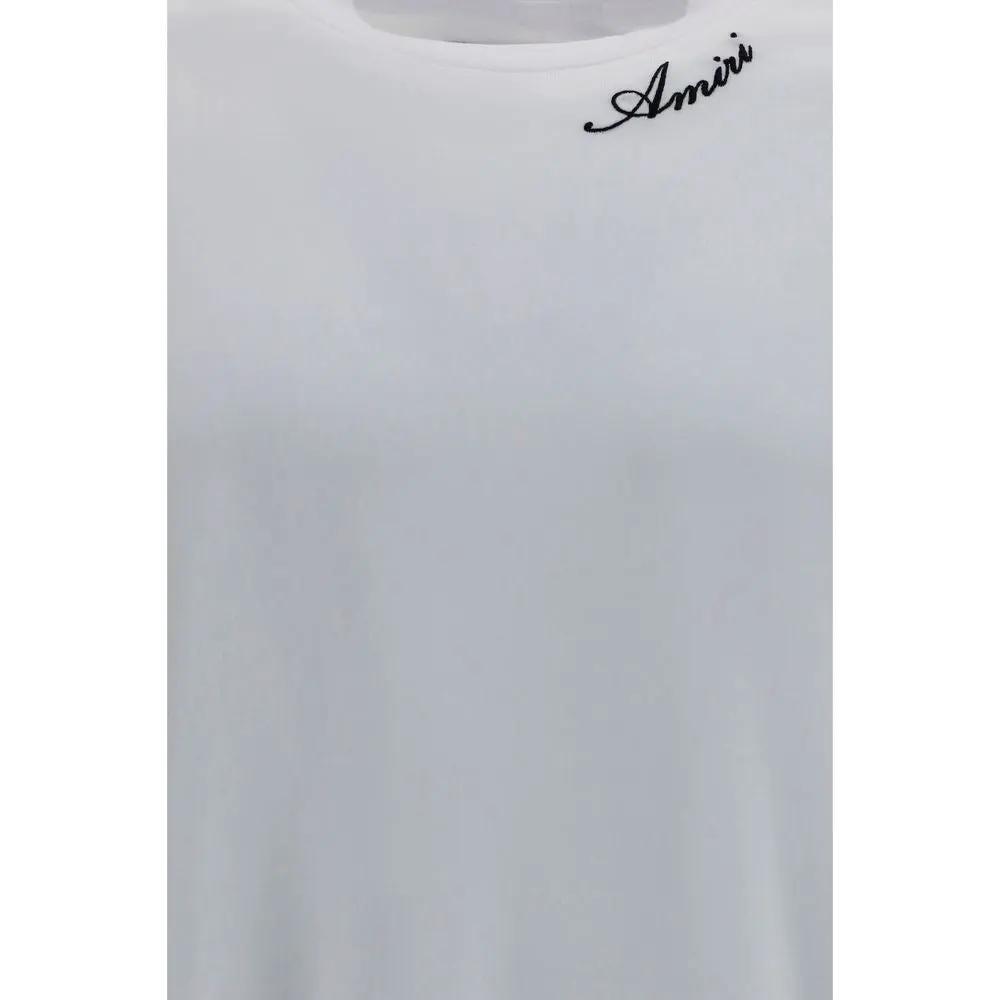 T-shirt en coton blanc Amiri
