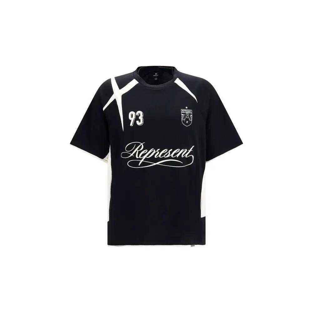 Represent Black Polyester T-Shirt