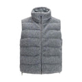Herno Gray Polyester Sleeveless Jacket