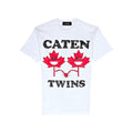 T-shirt en coton blanc Dsquared²