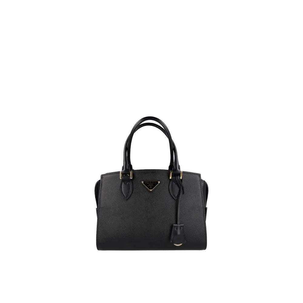 Sac à main Prada en veau noir