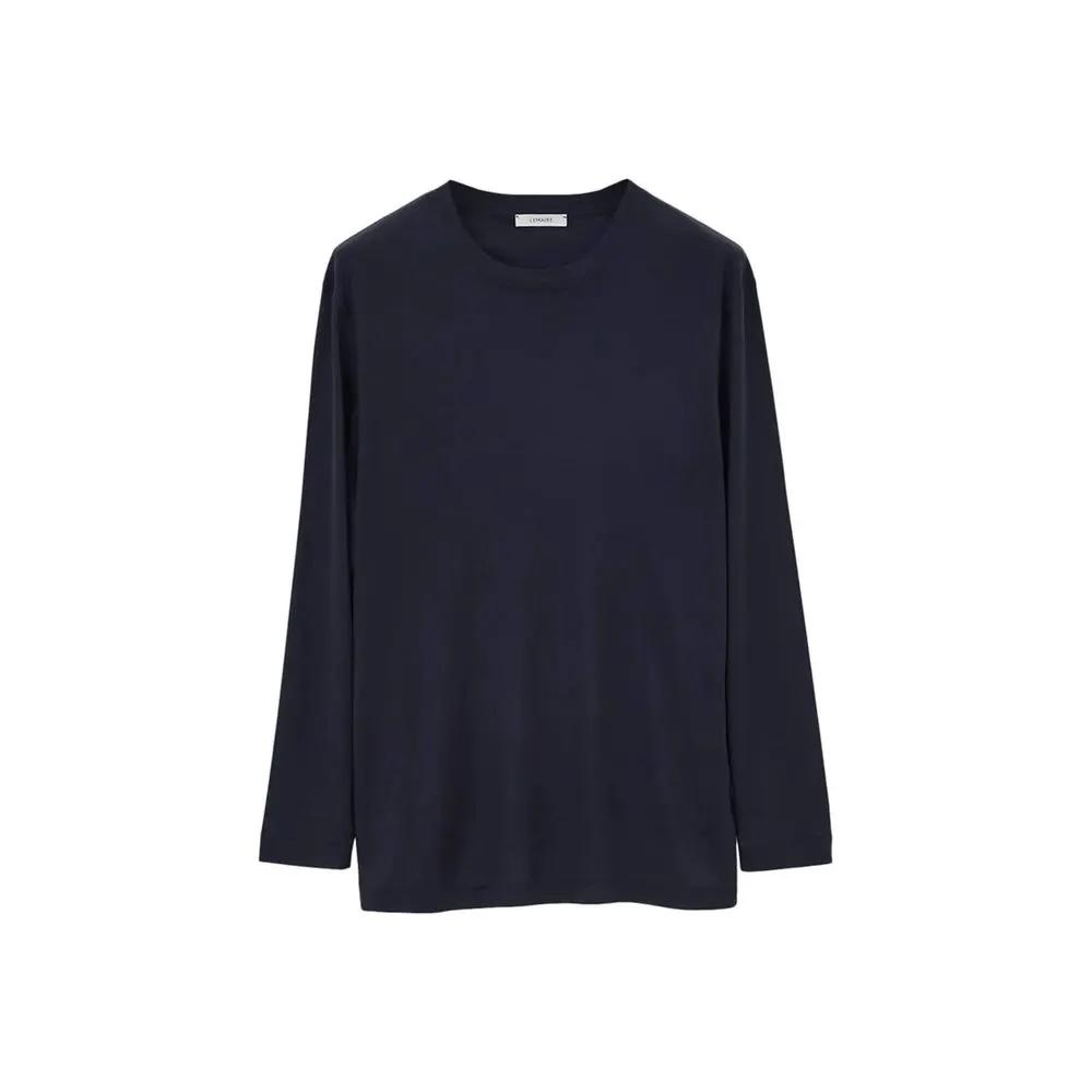 Lemaire Black Silk T-Shirt