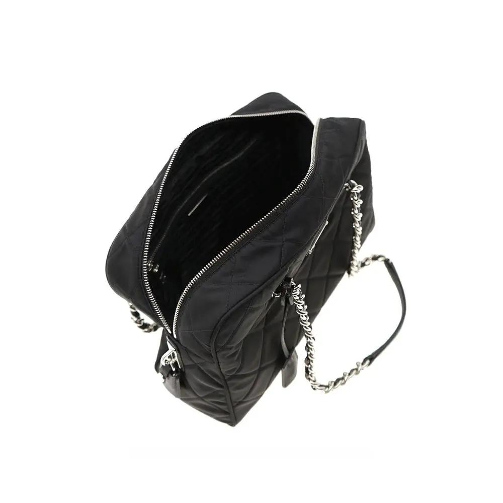 Sac bandoulière Prada en nylon noir