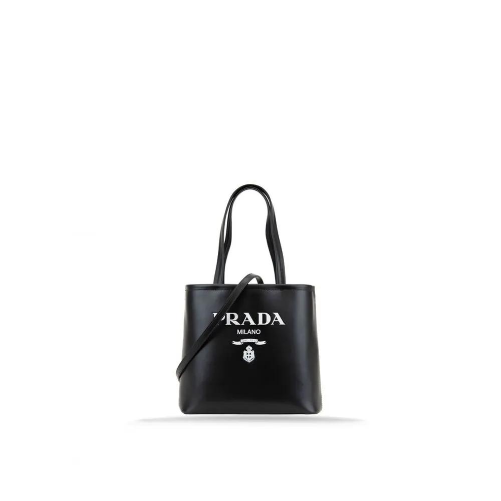 Prada Black Calfskin Tote Bag