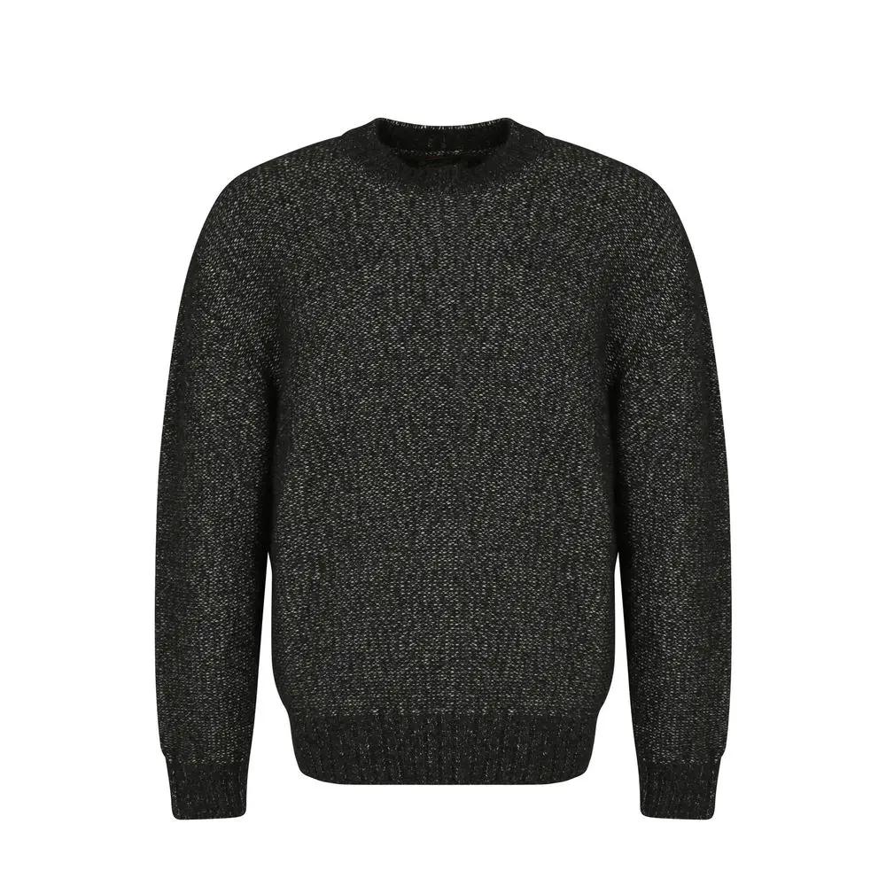 Sweat-shirt en Cachemire Noir Loro Piana