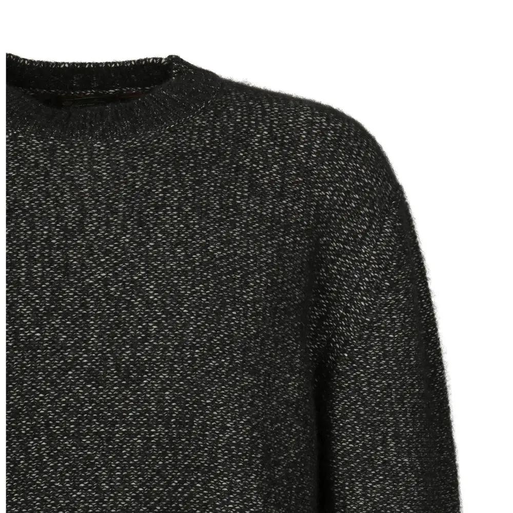 Sweat-shirt en Cachemire Noir Loro Piana