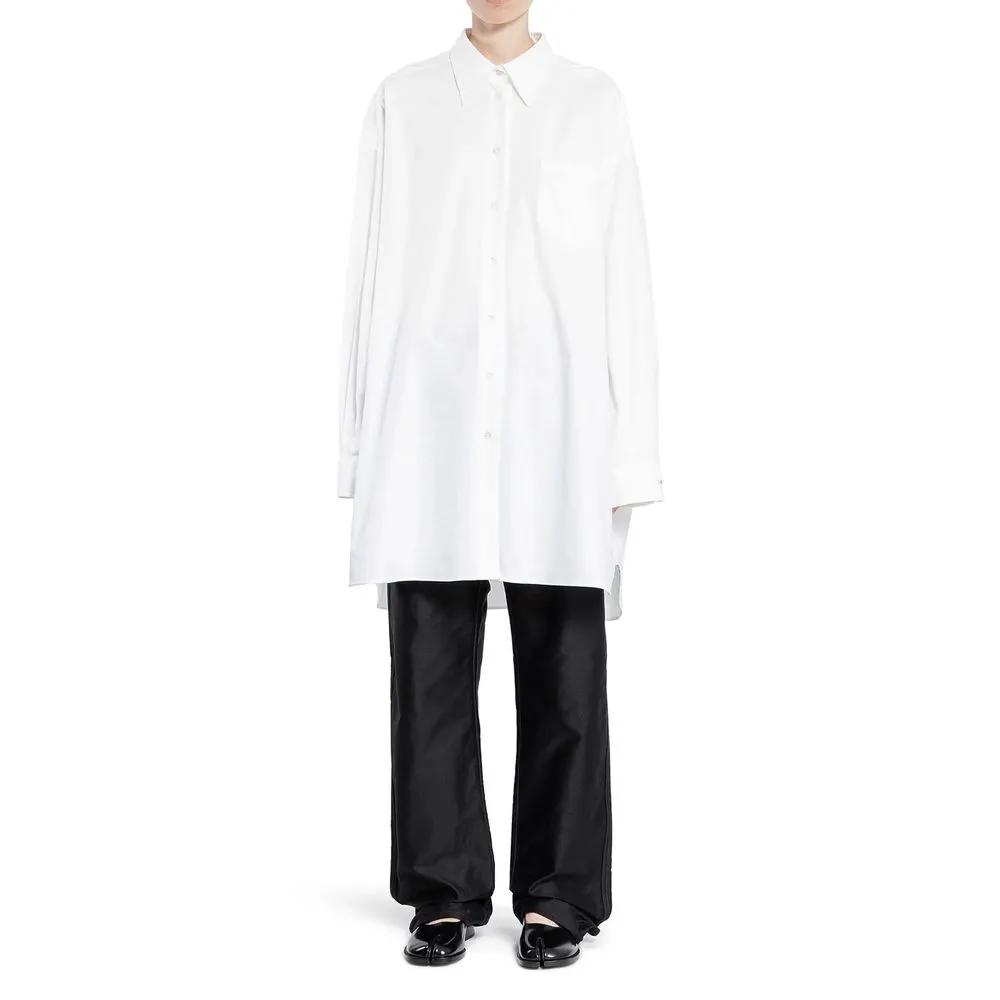 Chemisier Maison Margiela en coton blanc