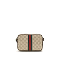 Sac bandoulière Gucci en tissu beige