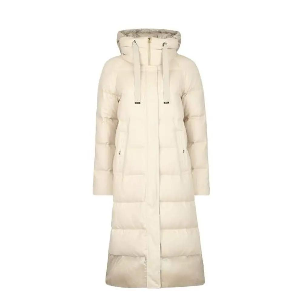 Manteau en cachemire blanc Herno