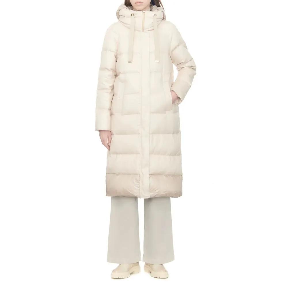 Manteau en cachemire blanc Herno