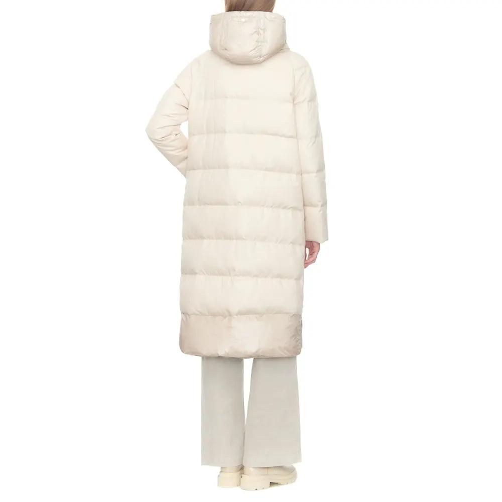 Manteau en cachemire blanc Herno
