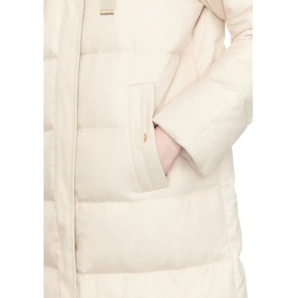 Manteau en cachemire blanc Herno