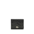 Portefeuille Gucci en cuir d'agneau Ovis Aries Aries noir