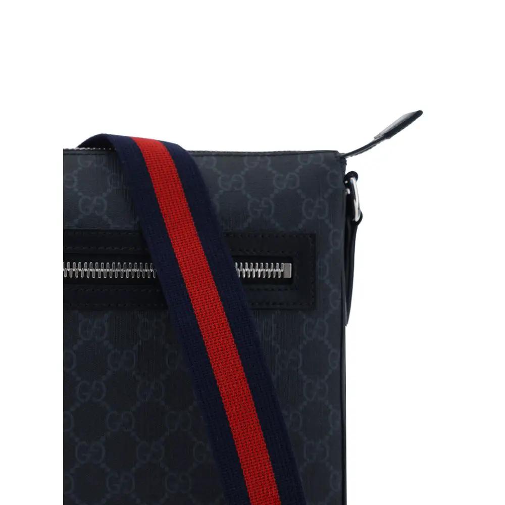 Sac bandoulière Gucci en polyéthylène noir