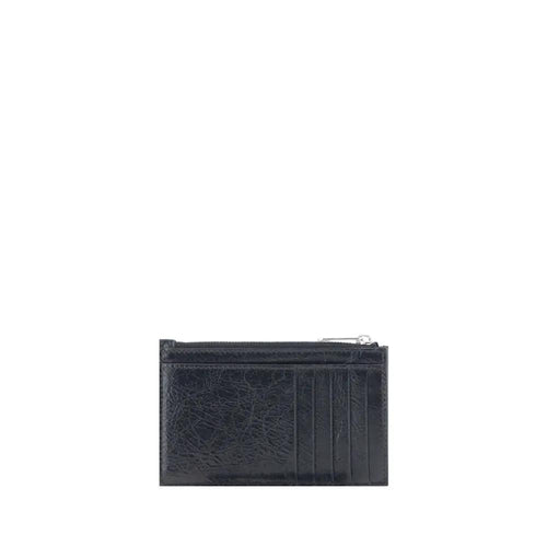 Balenciaga Black Lamb Ovis Aries Aries Wallet