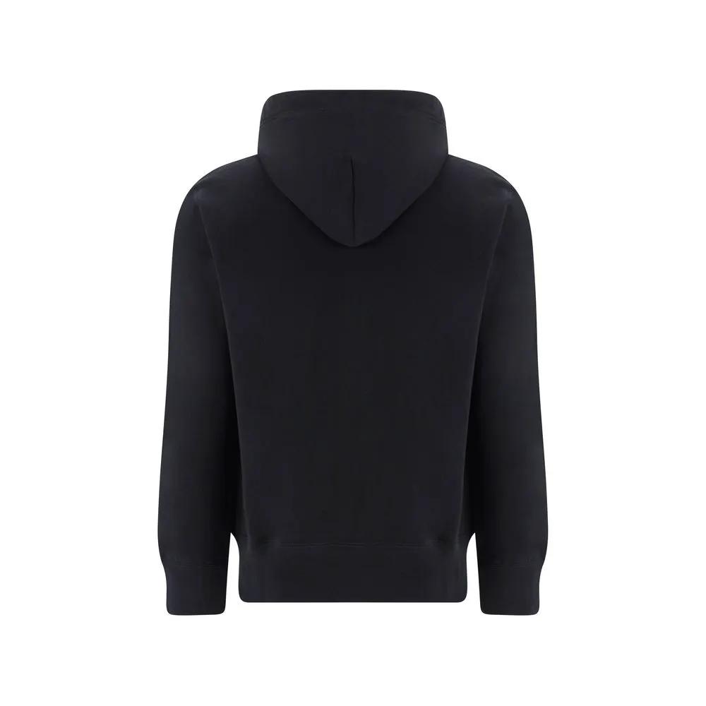 Sweat-shirt en coton noir Comme des Garçons Play