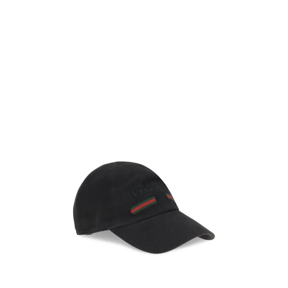 Casquette Gucci noire en coton