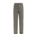 Brunello Cucinelli Bicolor Cotton Jeans Denim