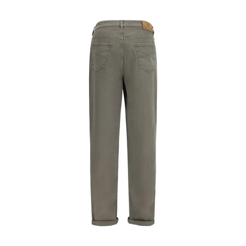 Brunello Cucinelli Jean en denim de coton bicolore