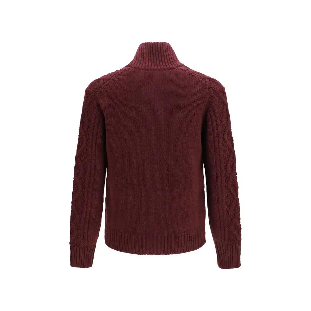 Brunello Cucinelli Gilet en cachemire bordeaux
