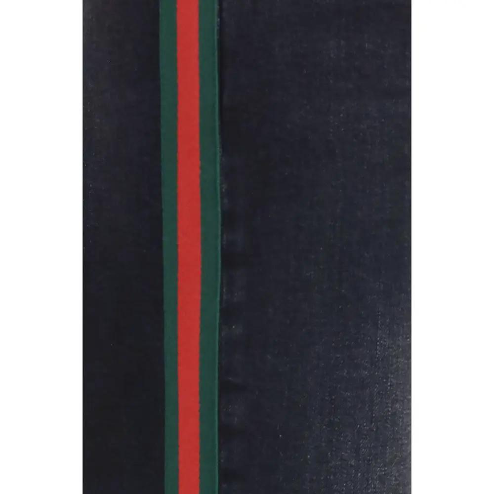 Jean droit Gucci en coton noir