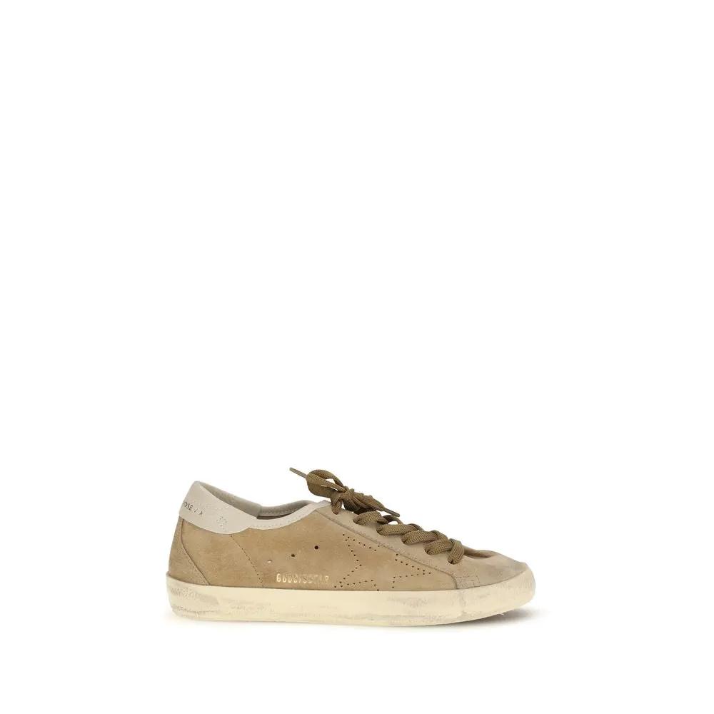 Baskets basses Golden Goose Bos Taurus en cuir de veau beige