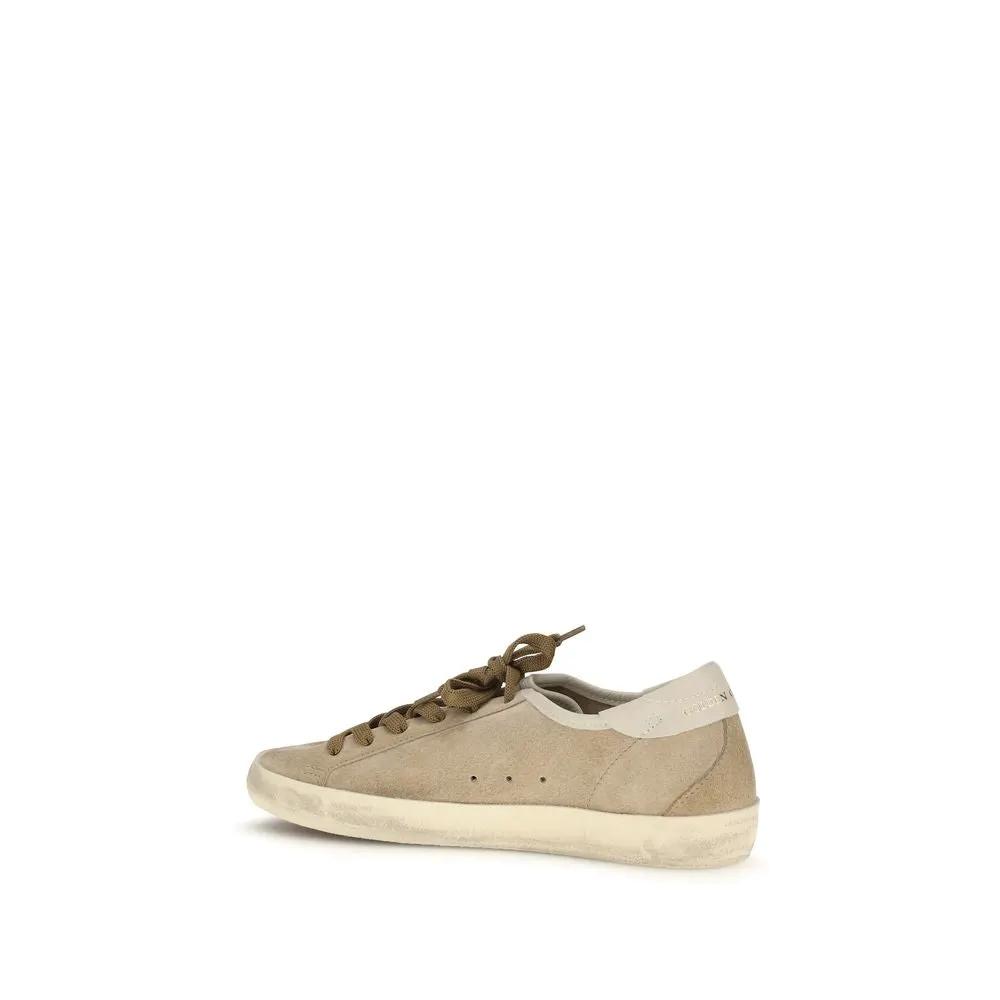 Baskets basses Golden Goose Bos Taurus en cuir de veau beige