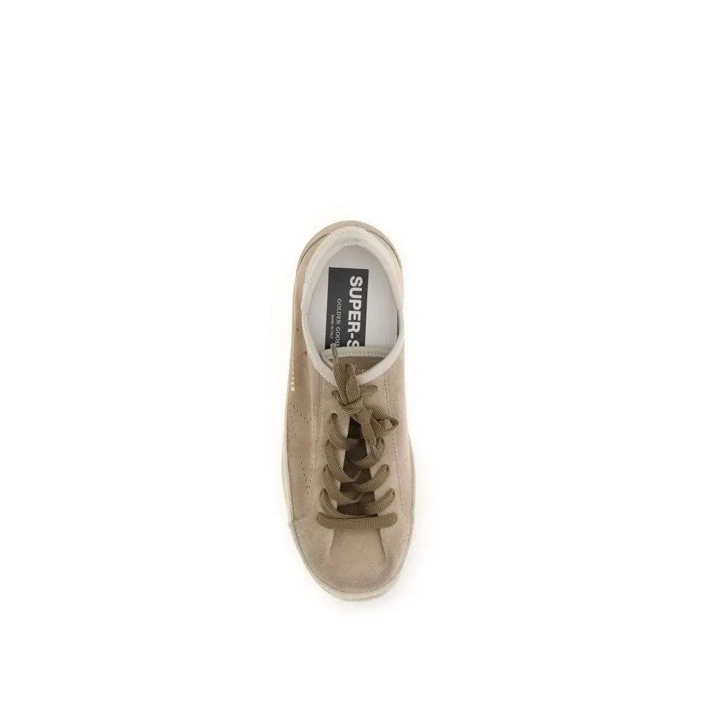 Baskets basses Golden Goose Bos Taurus en cuir de veau beige