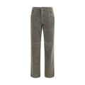 Pantalon décontracté en coton bicolore Brunello Cucinelli
