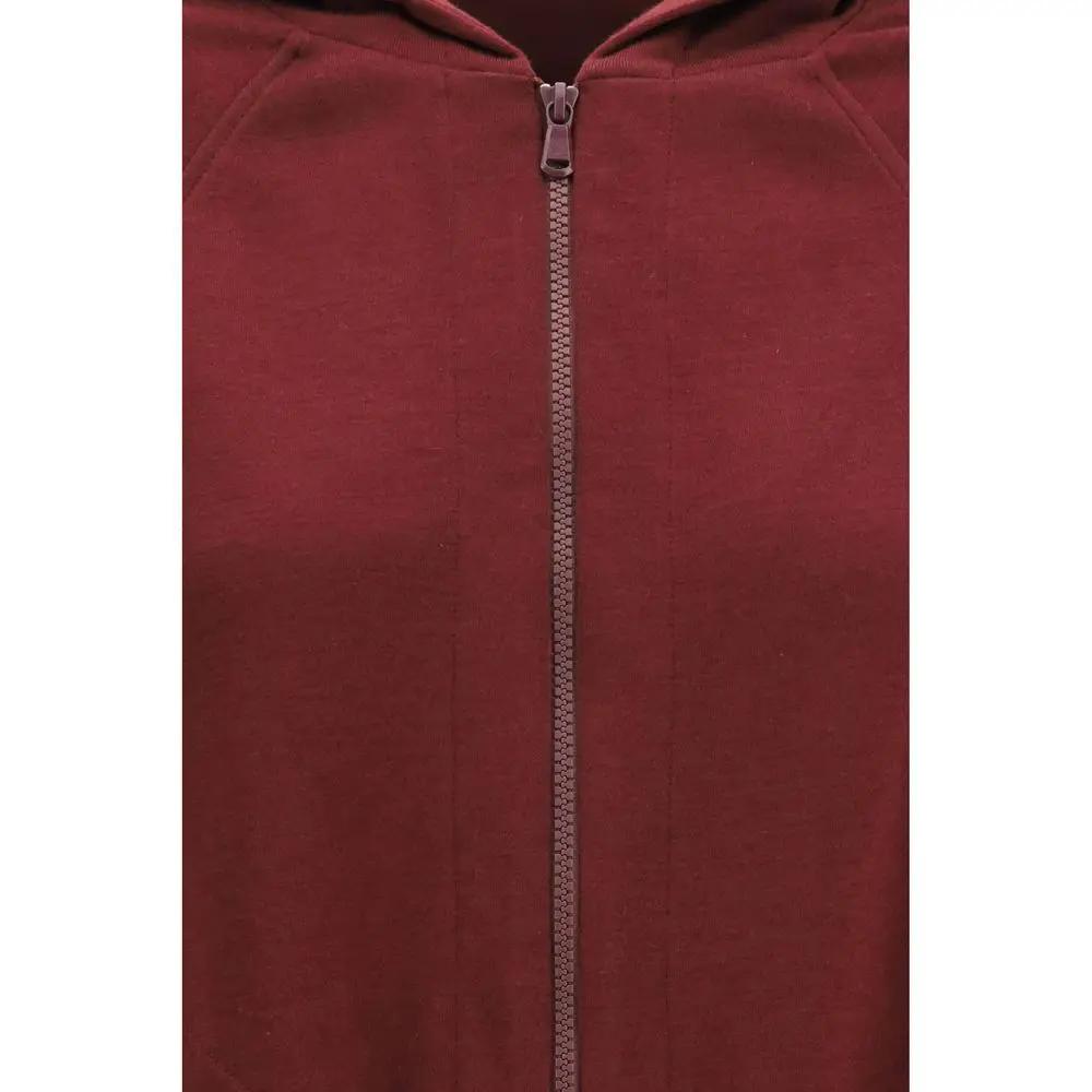 Sweat-shirt en coton Brunello Cucinelli Bordeaux
