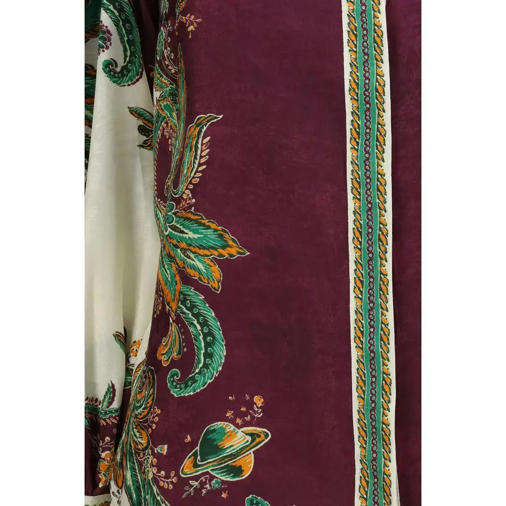 Chemisier multicolore en viscose Alemais