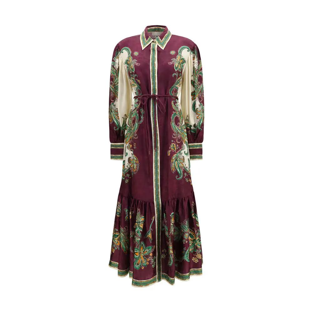 Robe décontractée Alemais multicolore en viscose