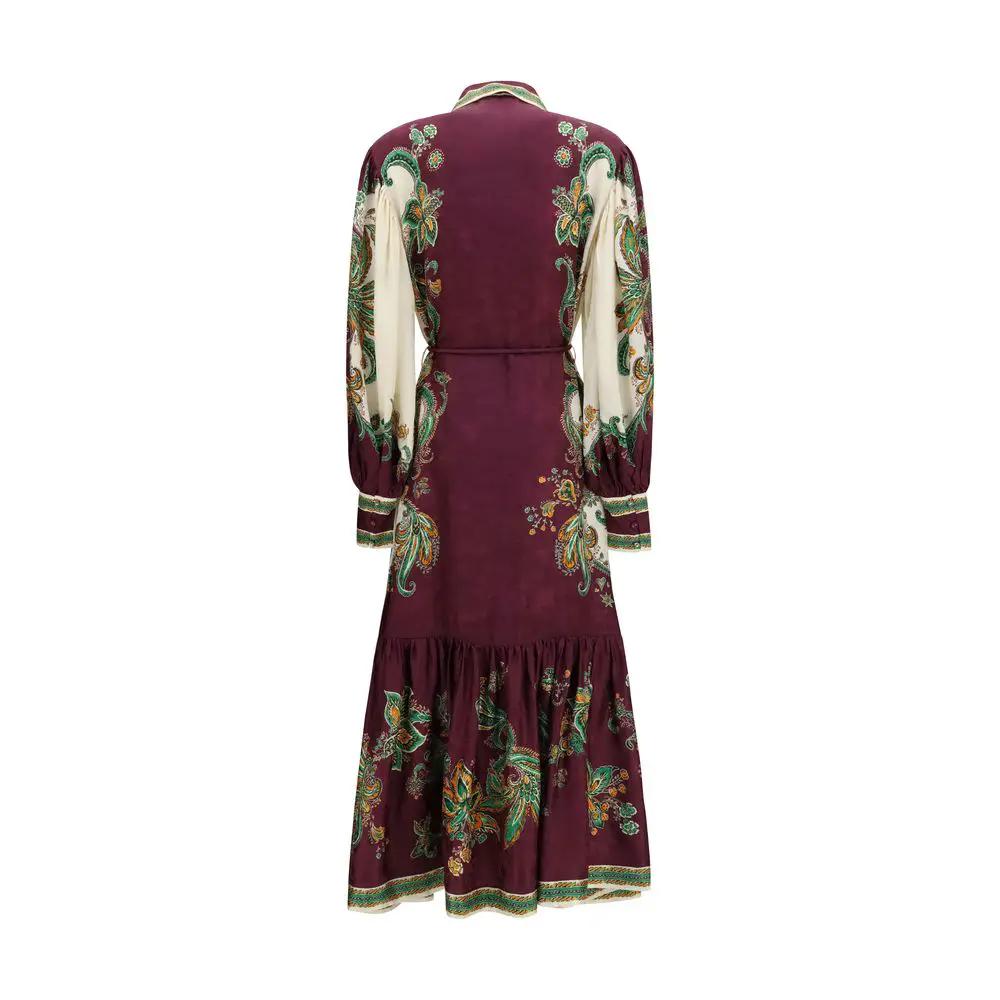 Robe décontractée Alemais multicolore en viscose