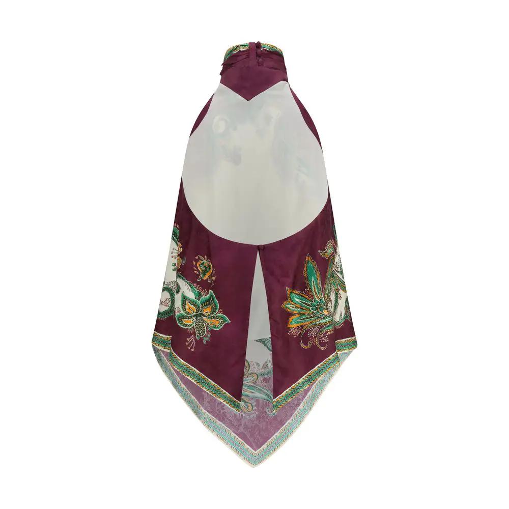 Chemisier Alemais en viscose multicolore
