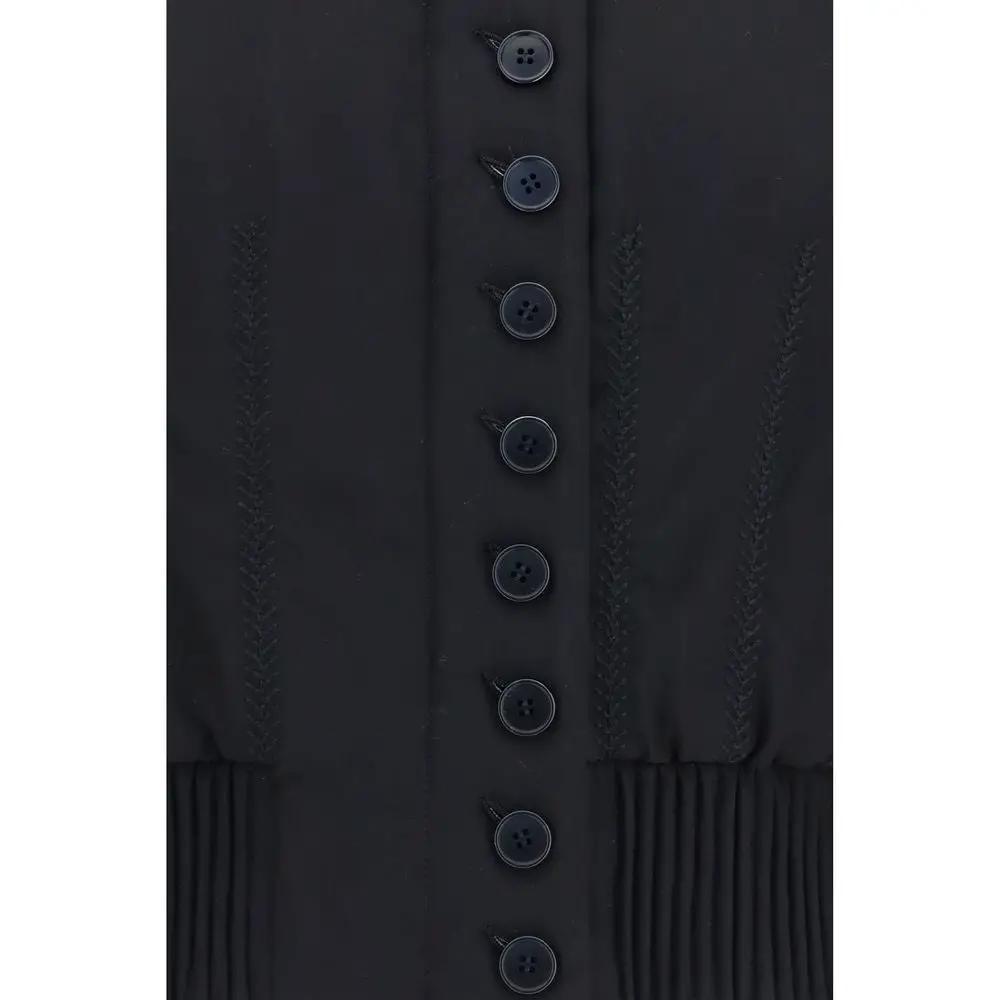 Alexander McQueen Black Polyester Bomber