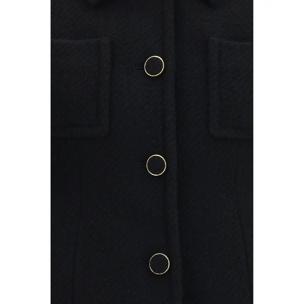 Blazer Chloé en laine noire Oves Aries